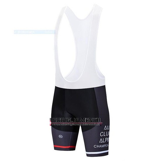 Abbigliamento IAM 2020 Manica Corta e Pantaloncino Con Bretelle Bianco Rosso Nero - Clicca l'immagine per chiudere